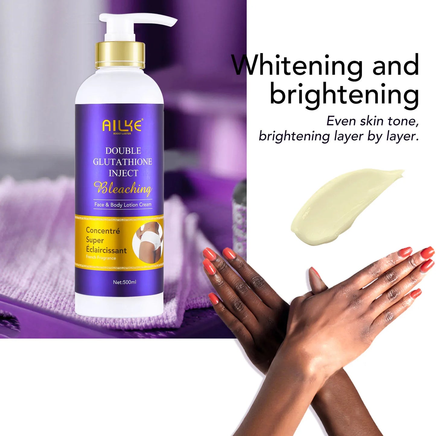 AILKE Double Glutathione & Vitamin C Skin Care Set