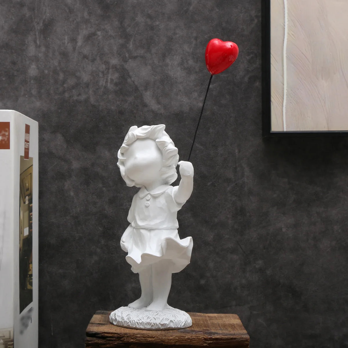 Banksy Heart Balloon And Flying Girl
