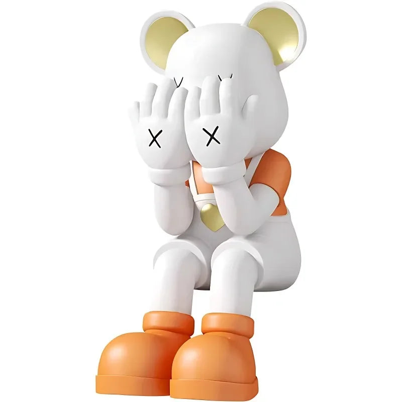 Banksy Violent Bear Sitting Posture Large Floor-standing