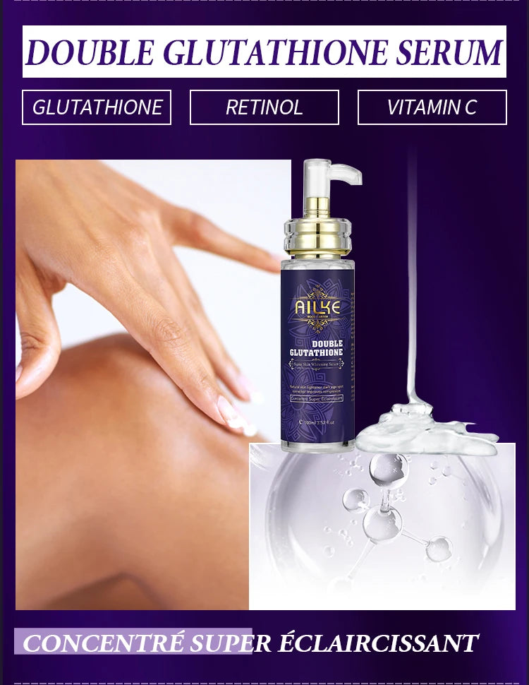 AILKE Double Glutathione & Vitamin C Skin Care Set