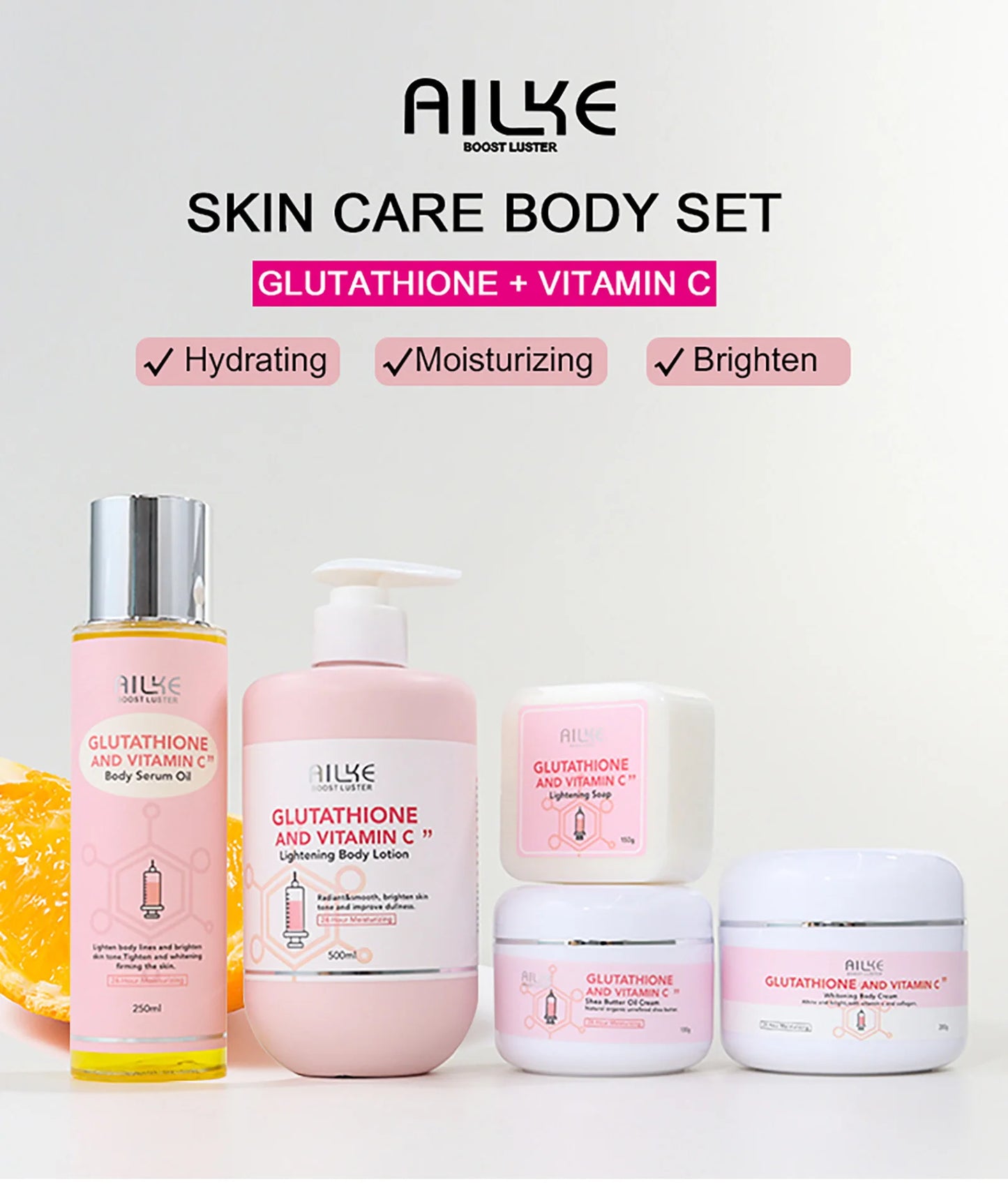 AILKE Brightening Skin Care Set