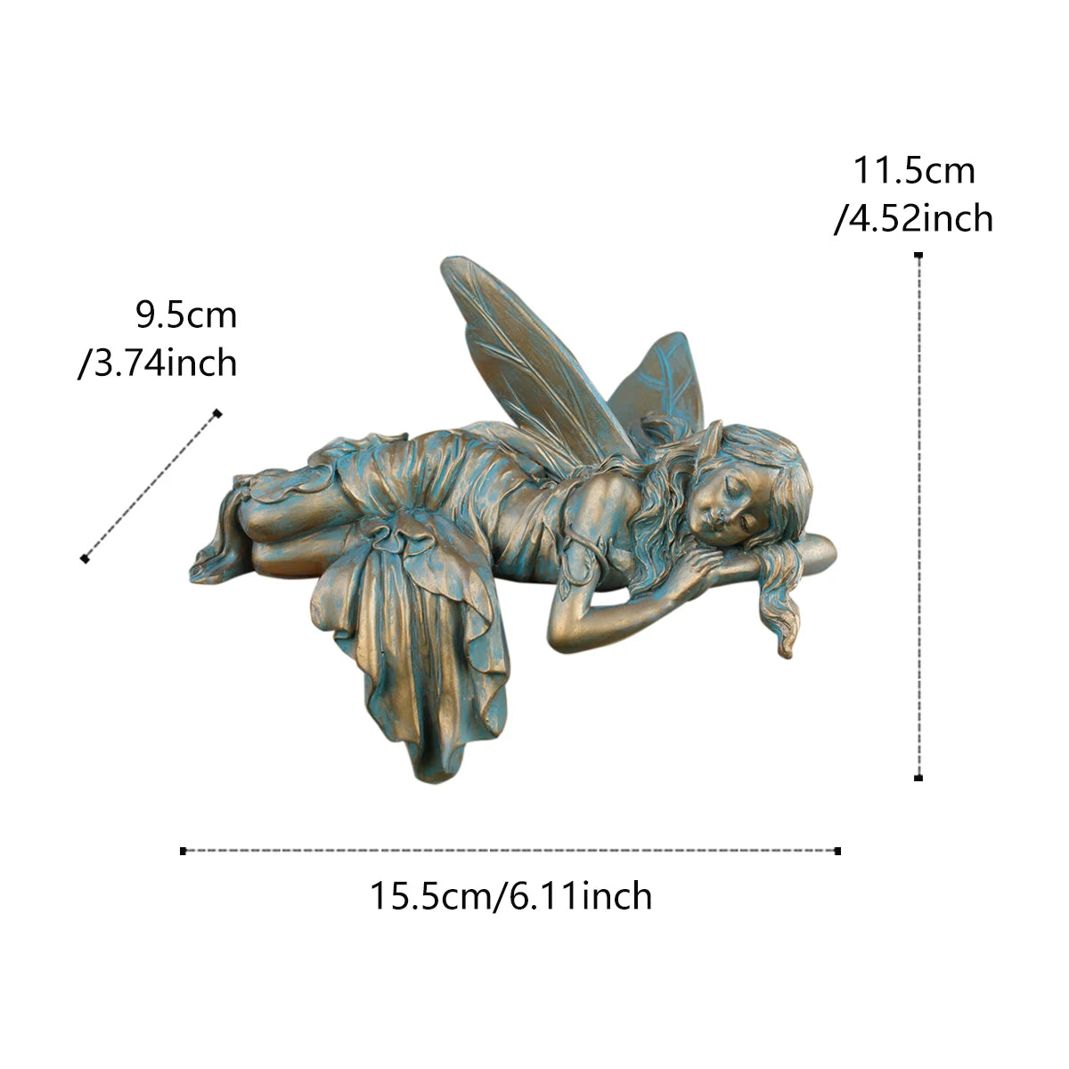 Copper Sleeping Position Flower Fairy