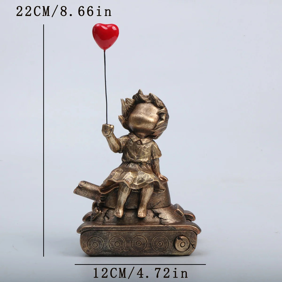 Banksy Heart Balloon And Flying Girl