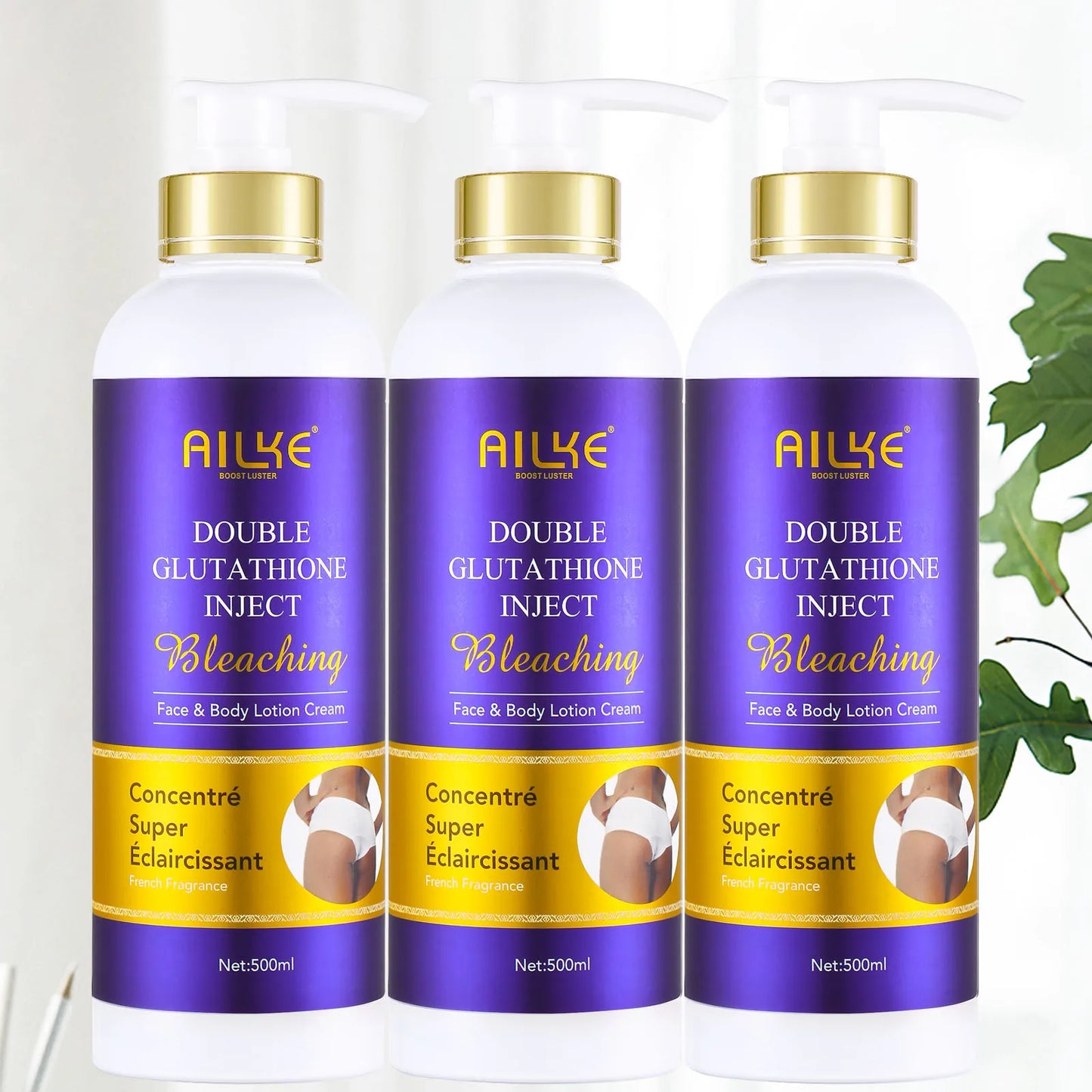 AILKE Double Glutathione & Vitamin C Skin Care Set