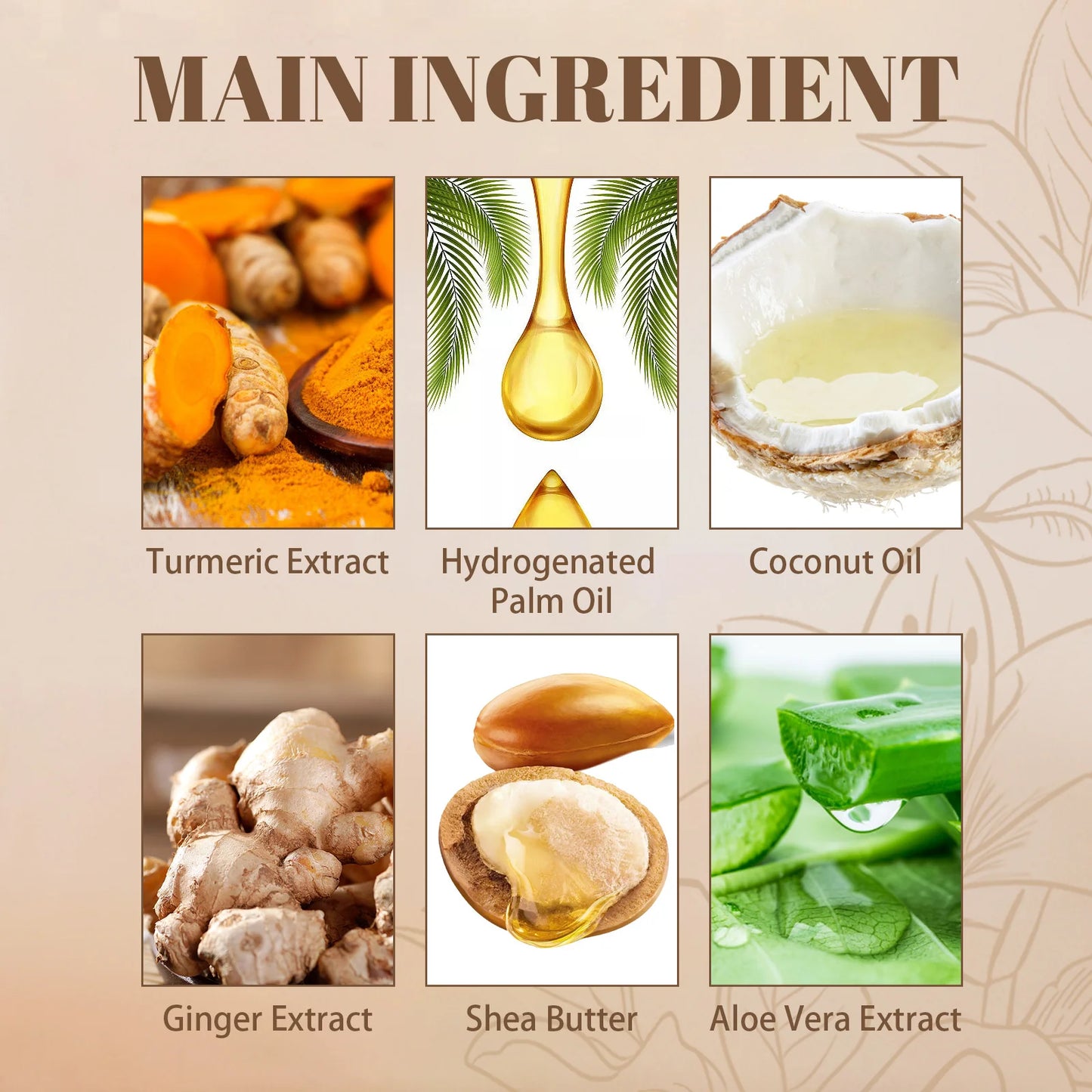 Eelhoe Turmeric Deodorant Soap