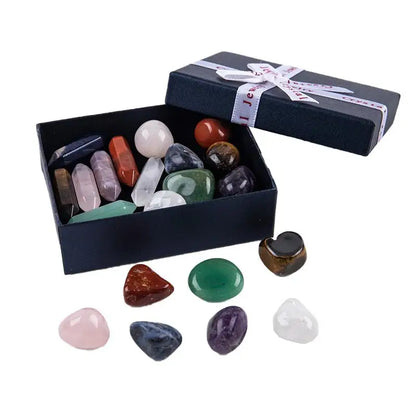 14pc Set Natural Stone