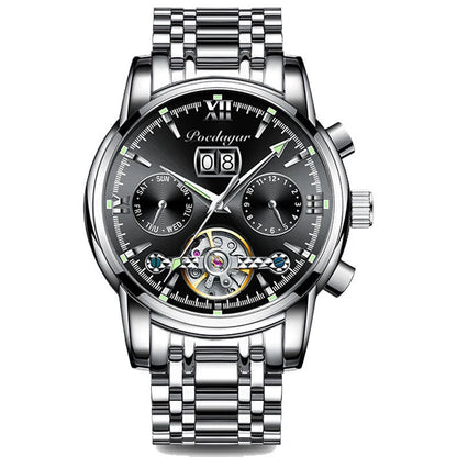 POEDAGAR Business Watch Men Relogio Masculino