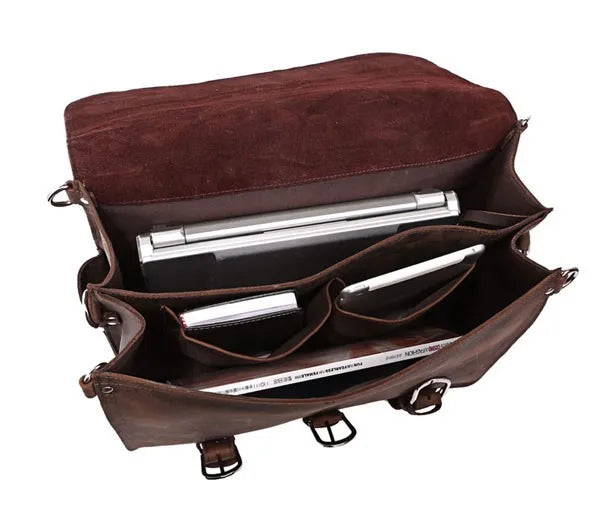 Vintage Leather Briefcase