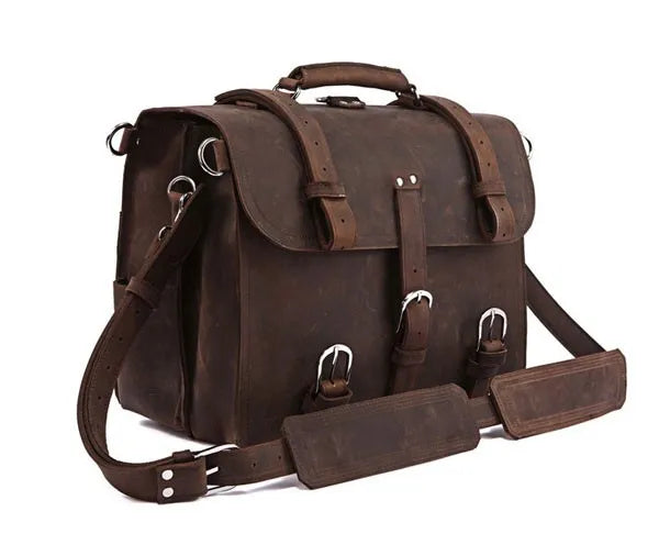 Vintage Leather Briefcase