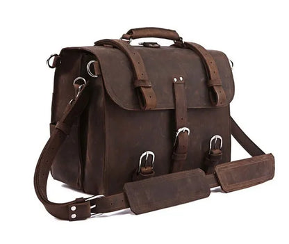 Vintage Leather Briefcase