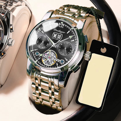 POEDAGAR Business Watch Men Relogio Masculino