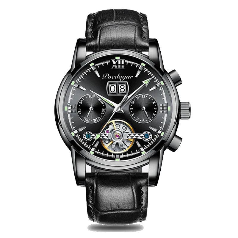 POEDAGAR Business Watch Men Relogio Masculino