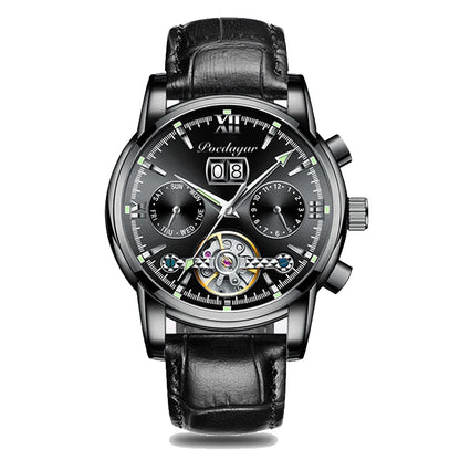 POEDAGAR Business Watch Men Relogio Masculino