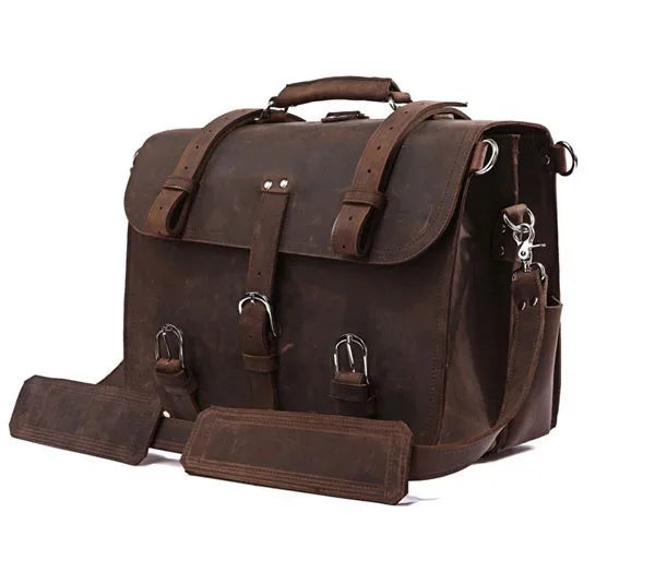 Vintage Leather Briefcase