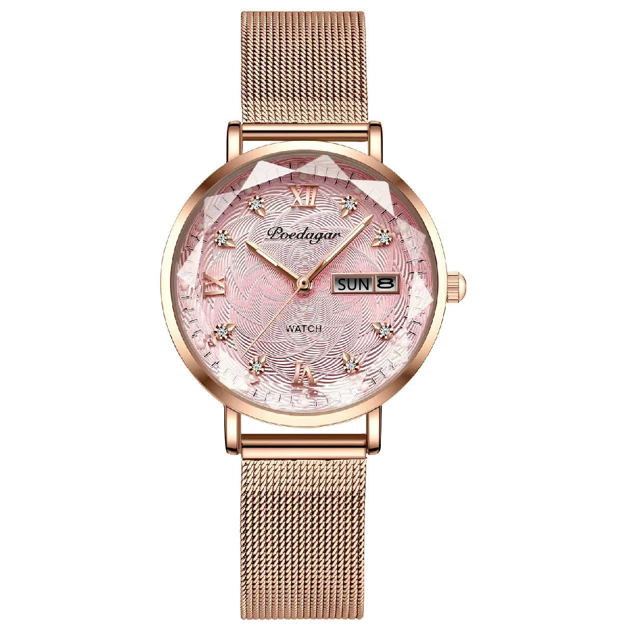 POEDAGAR Women's Watch Stainless Steel