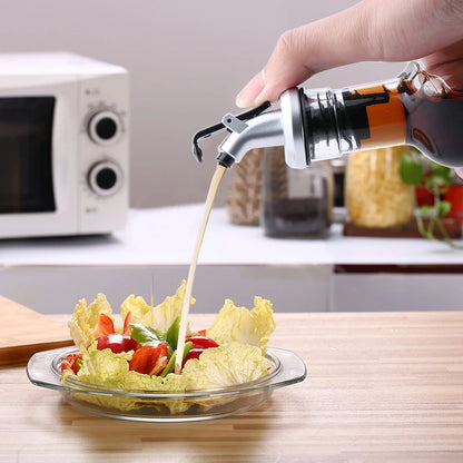 Glass Olive Oil Bottle