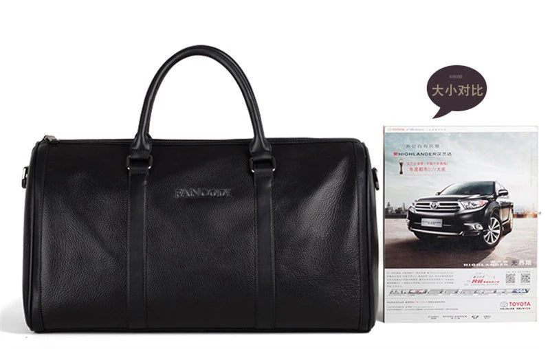 Vintage Genuine Leather Travel bag