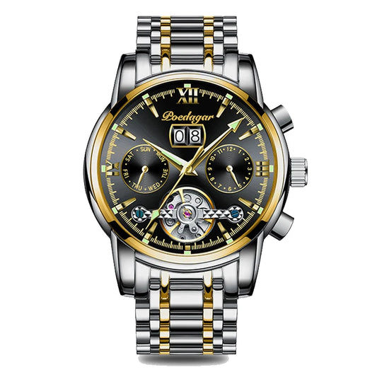 POEDAGAR Business Watch Men Relogio Masculino