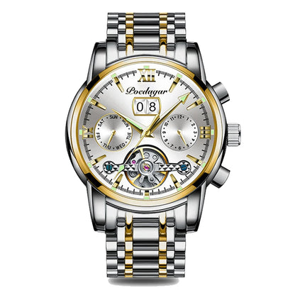 POEDAGAR Business Watch Men Relogio Masculino