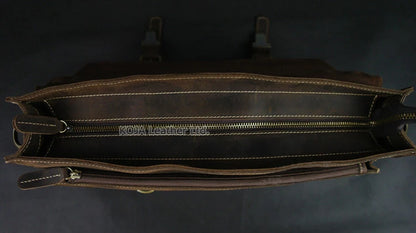 Genuine Leather 15" Laptop Bag