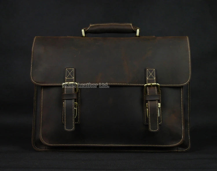 Genuine Leather 15" Laptop Bag