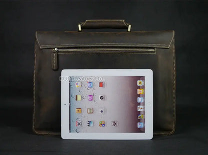 Genuine Leather 15" Laptop Bag