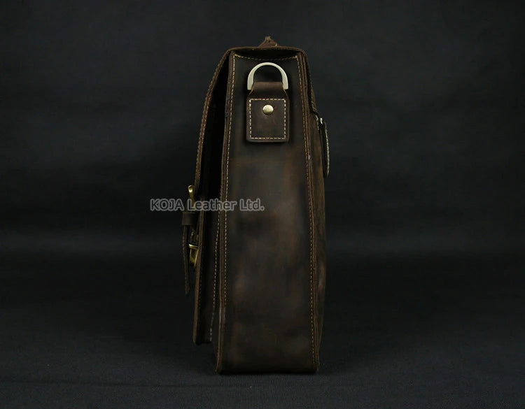 Genuine Leather 15" Laptop Bag