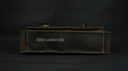 Genuine Leather 15" Laptop Bag
