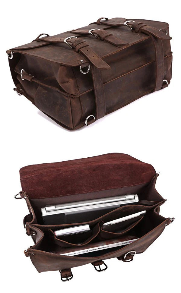 Vintage Leather Briefcase