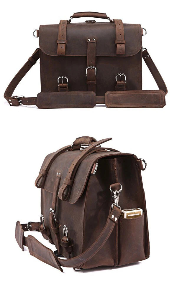 Vintage Leather Briefcase