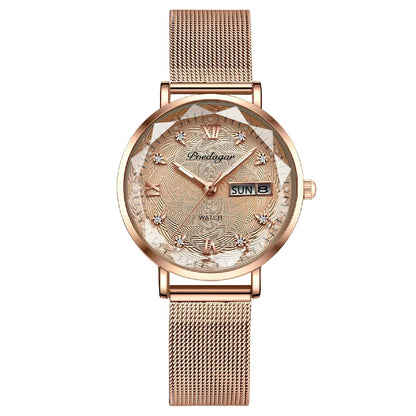 POEDAGAR Women's Watch Stainless Steel