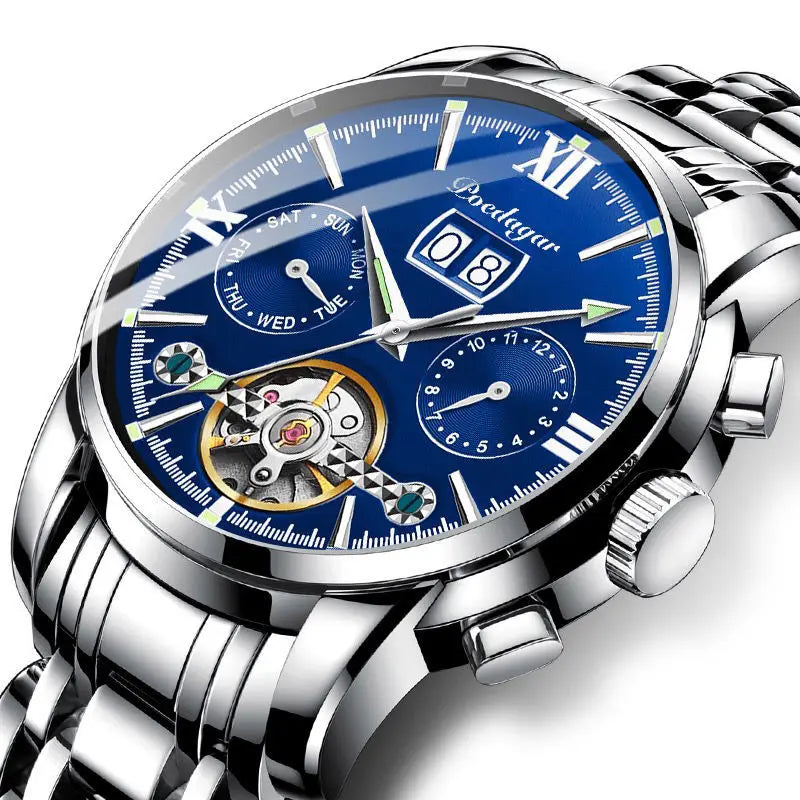 POEDAGAR Business Watch Men Relogio Masculino