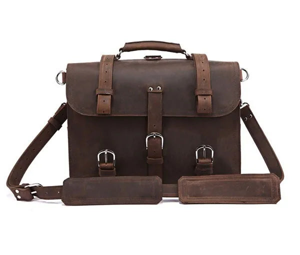 Vintage Leather Briefcase