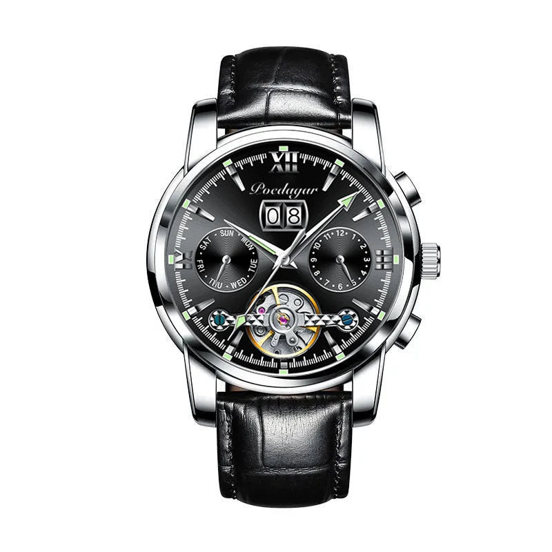POEDAGAR Business Watch Men Relogio Masculino