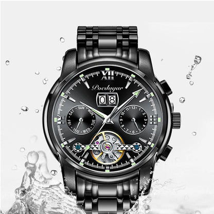 POEDAGAR Business Watch Men Relogio Masculino