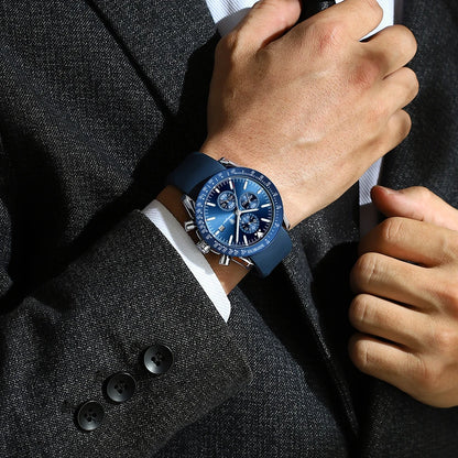 POEDAGAR Men Sport Quartz Watches