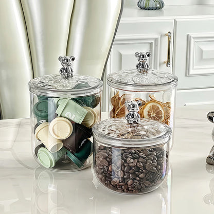 Kitchen spice jars