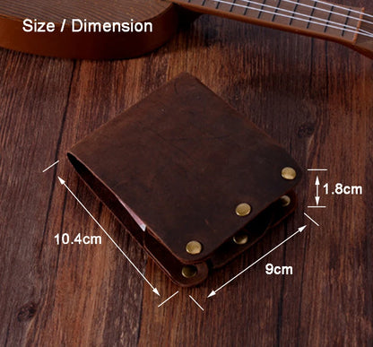 PUNK Genuine Leather Wallet