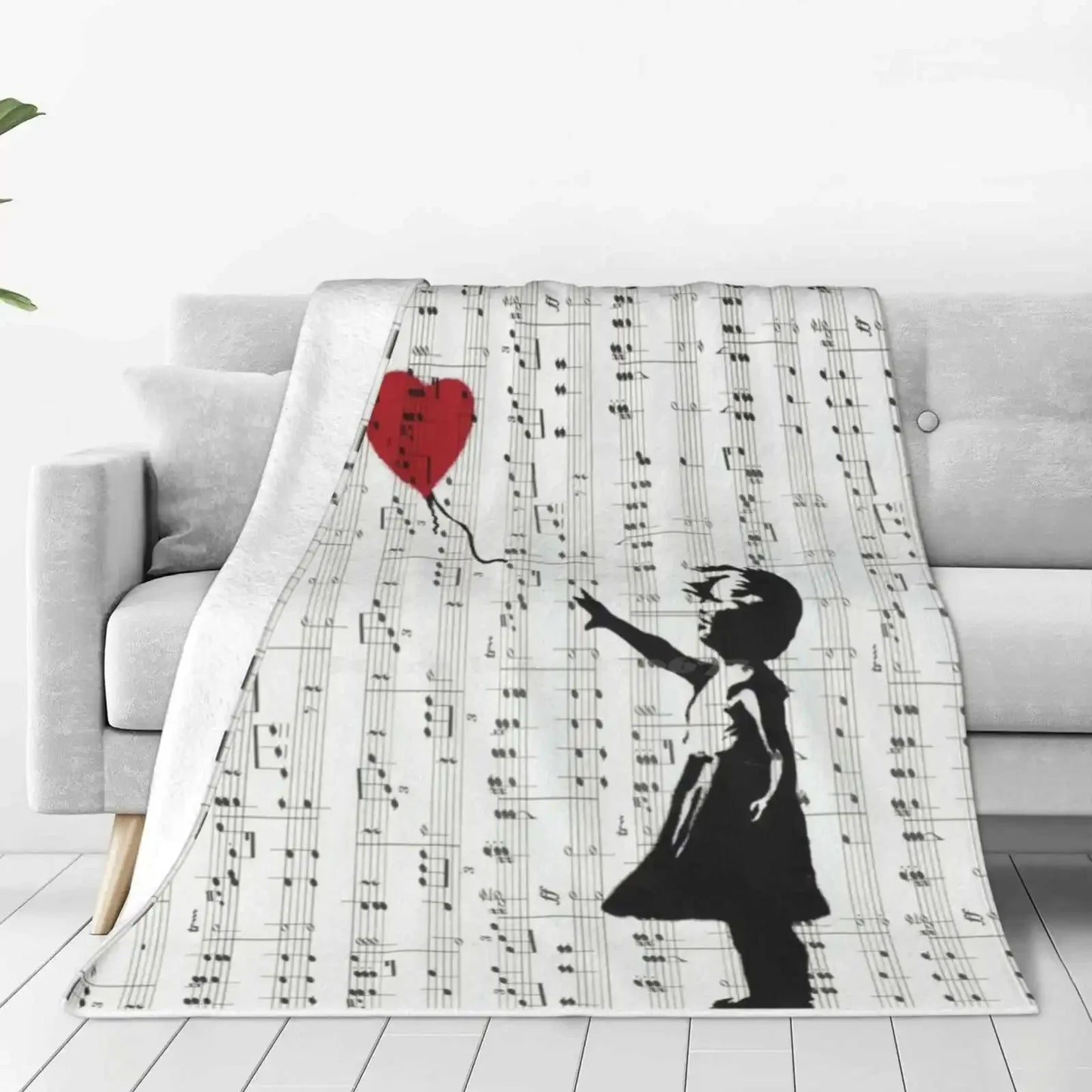 Girl With A Red Balloon By Banksy