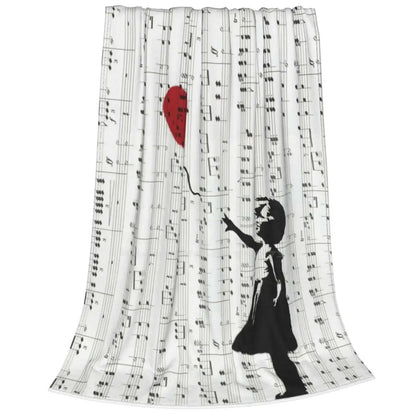 Girl With A Red Balloon By Banksy