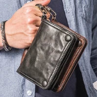 PUNK Genuine Leather Wallet