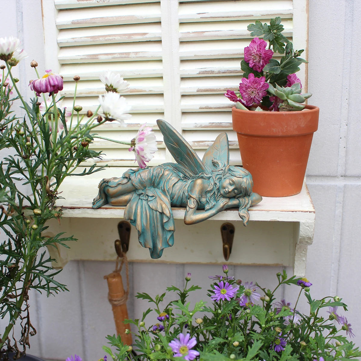 Copper Sleeping Position Flower Fairy