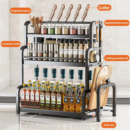 Stainless Steel Kitchen Storage Rack