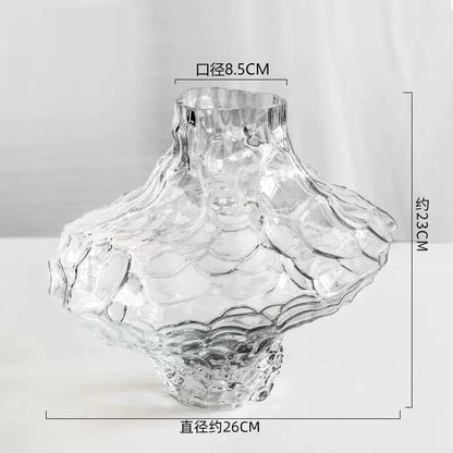 Nordic Minimalist Style Frosting Glass Vase