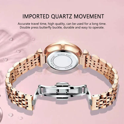 POEDAGAR Watch for Women Rose Gold