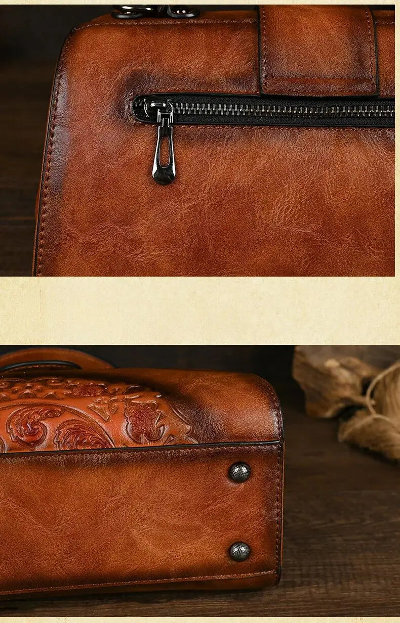 Vintage Embossed Purse