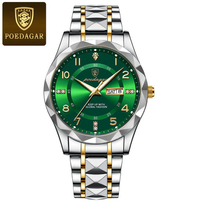 POEDAGAR Luxury Men's Wristwatch
