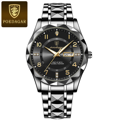 POEDAGAR Luxury Men's Wristwatch