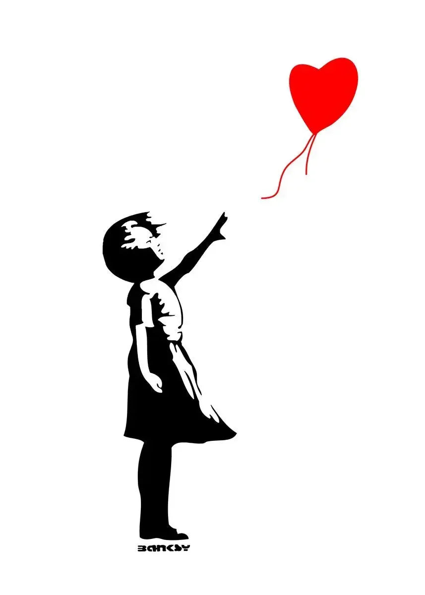 Classic Retro Wall Art Banksy