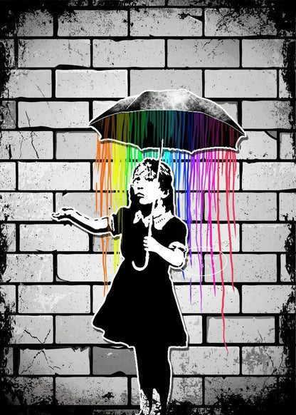 Classic Retro Wall Art Banksy
